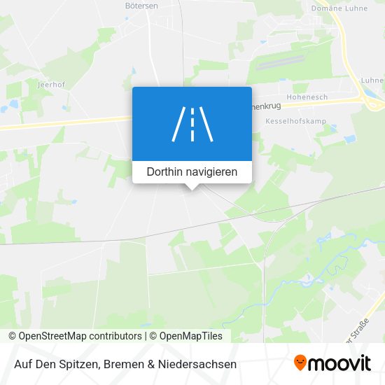 Auf Den Spitzen Karte