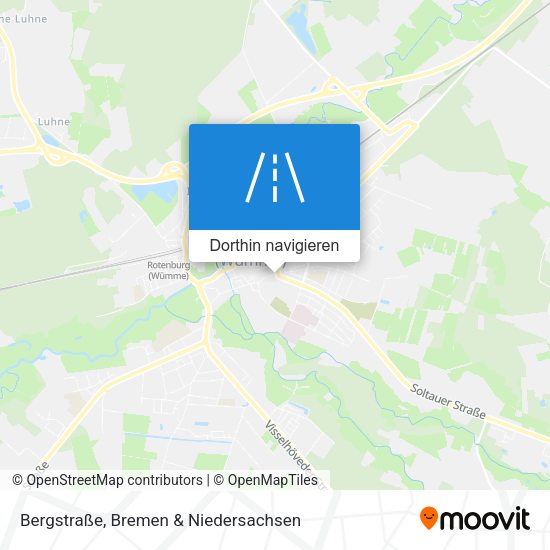 Bergstraße Karte