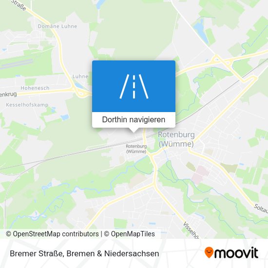 Bremer Straße Karte