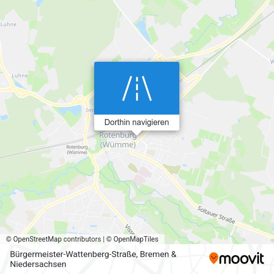 Bürgermeister-Wattenberg-Straße Karte