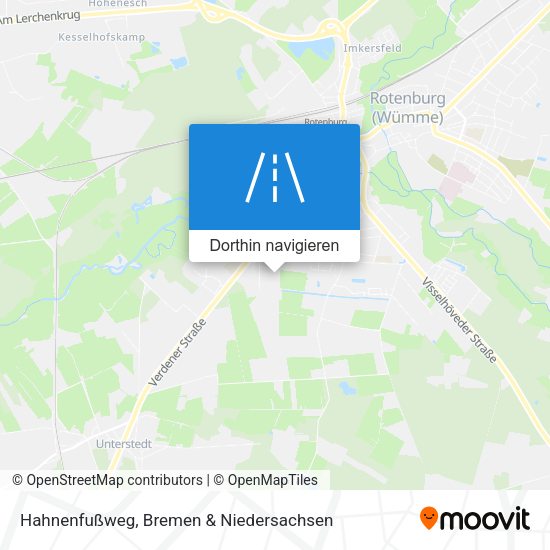 Hahnenfußweg Karte