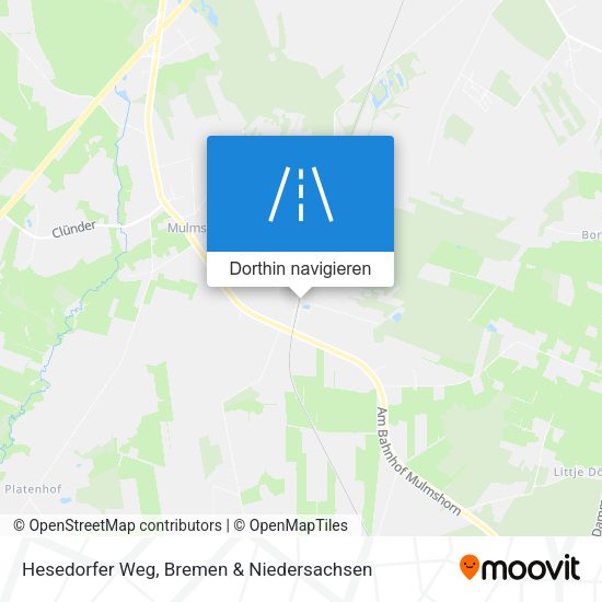 Hesedorfer Weg Karte