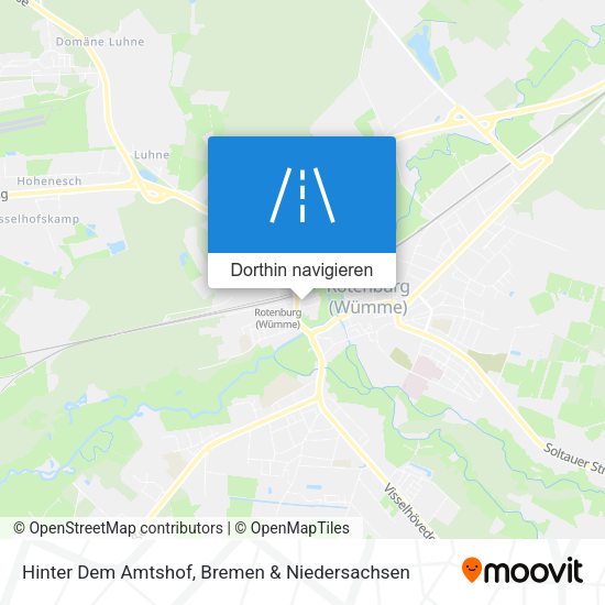 Hinter Dem Amtshof Karte