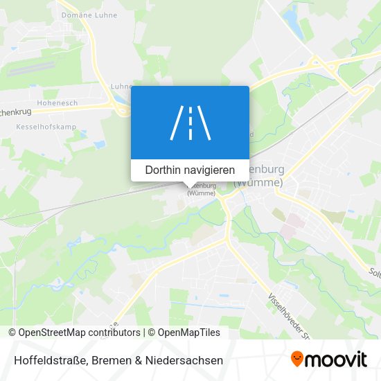 Hoffeldstraße Karte