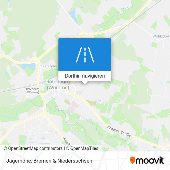 Jägerhöhe Karte