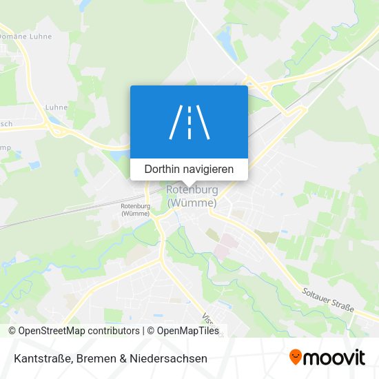 Kantstraße Karte