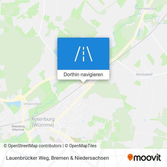 Lauenbrücker Weg Karte