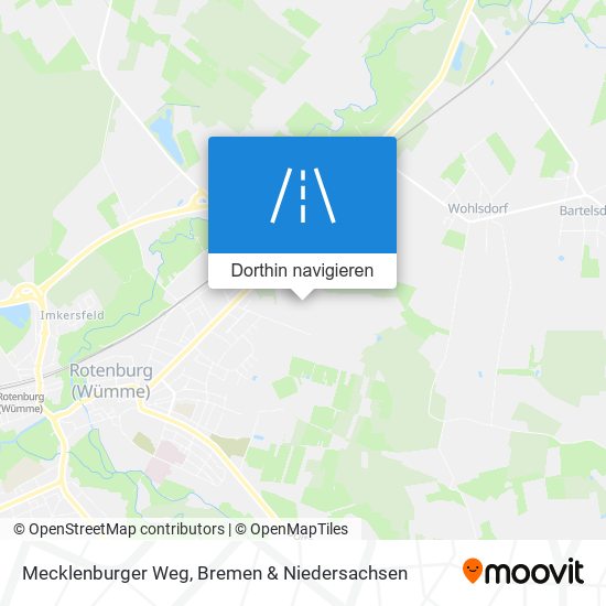 Mecklenburger Weg Karte