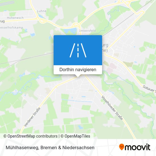 Mühlhasenweg Karte