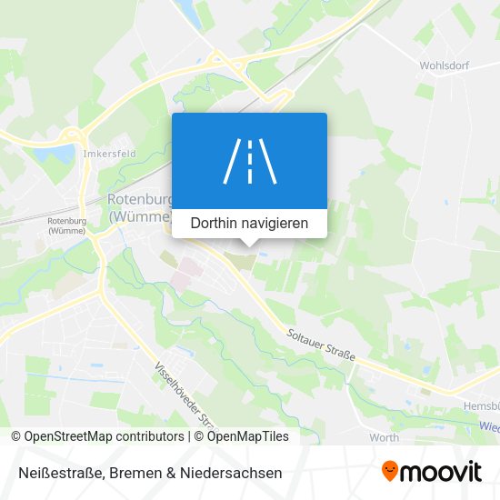 Neißestraße Karte