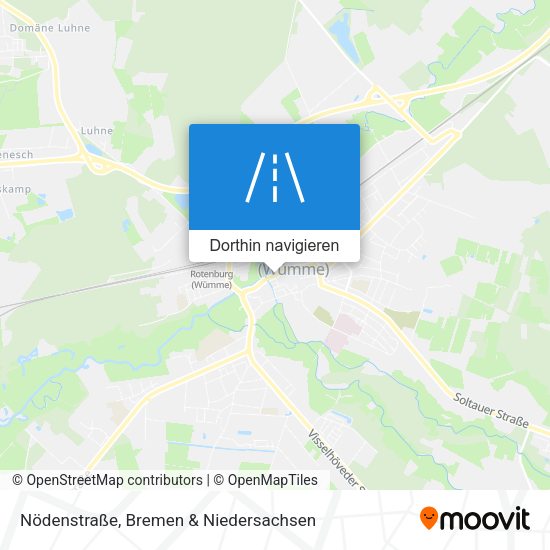 Nödenstraße Karte