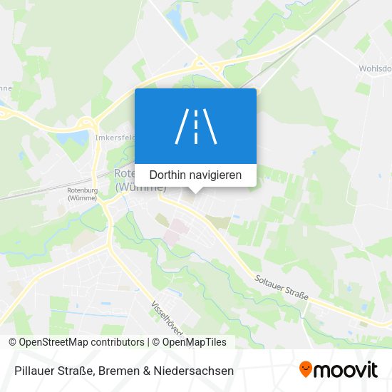 Pillauer Straße Karte
