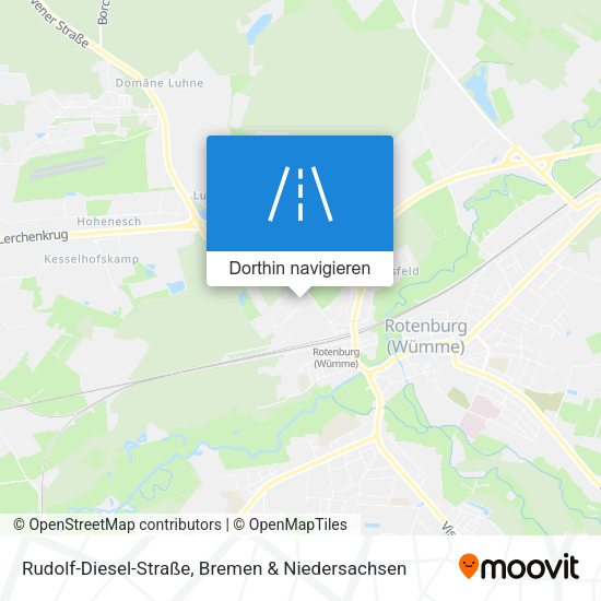 Rudolf-Diesel-Straße Karte