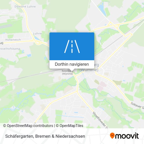 Schäfergarten Karte