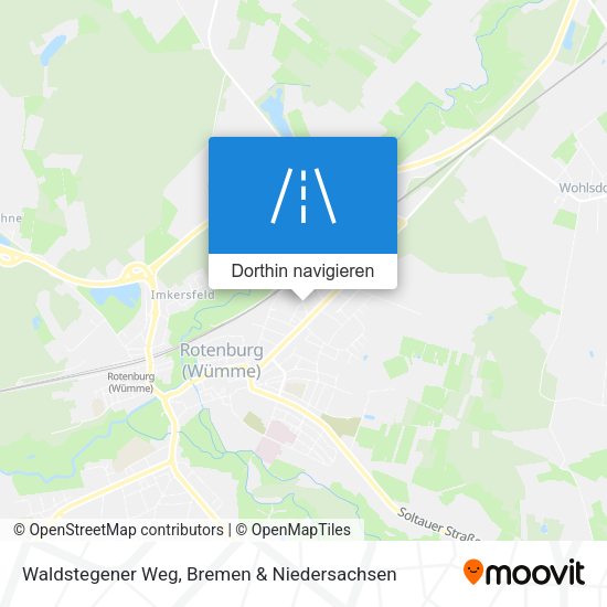 Waldstegener Weg Karte