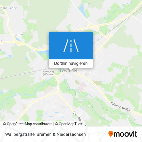 Wallbergstraße Karte
