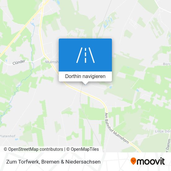 Zum Torfwerk Karte