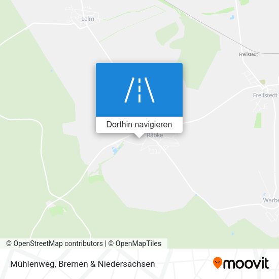 Mühlenweg Karte
