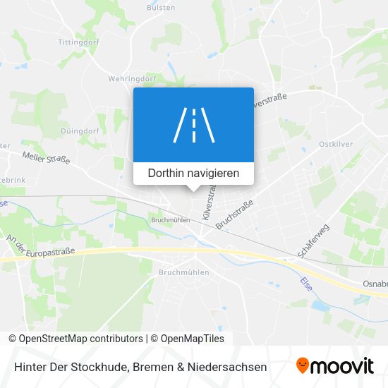 Hinter Der Stockhude Karte