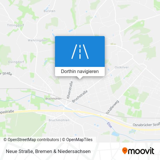 Neue Straße Karte