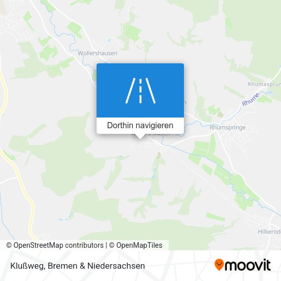 Klußweg Karte