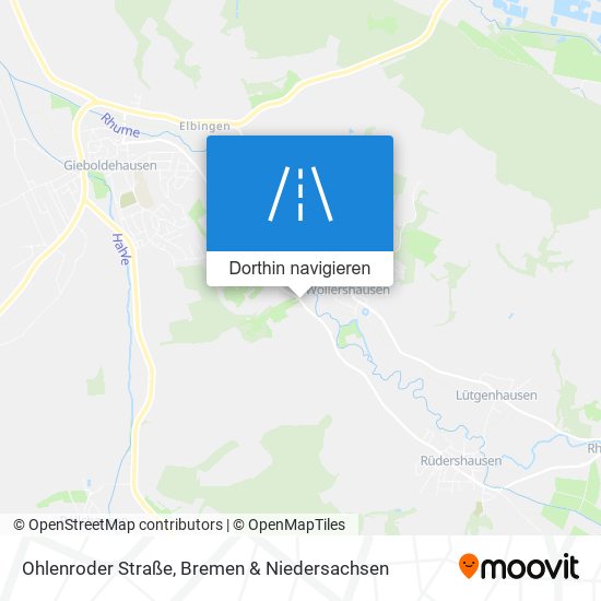 Ohlenroder Straße Karte