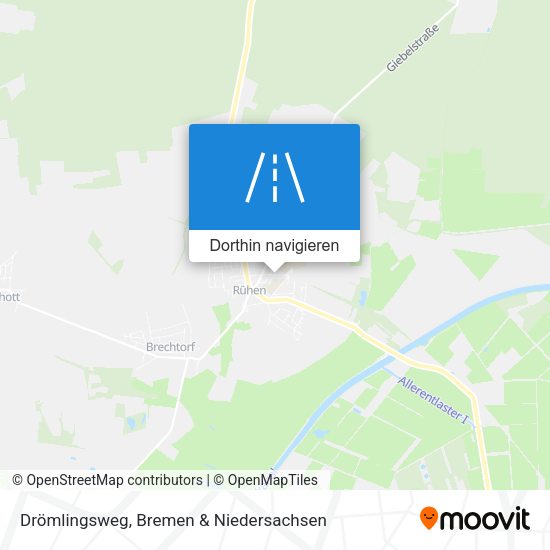 Drömlingsweg Karte