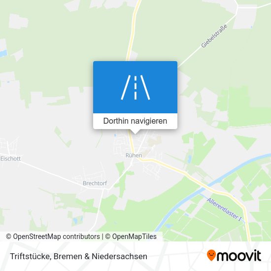 Triftstücke Karte
