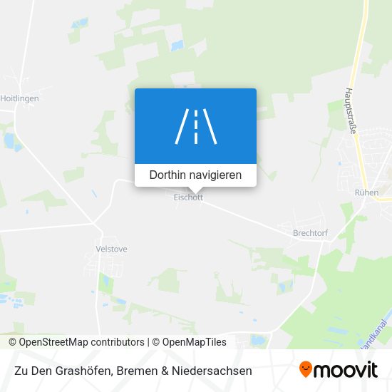 Zu Den Grashöfen Karte