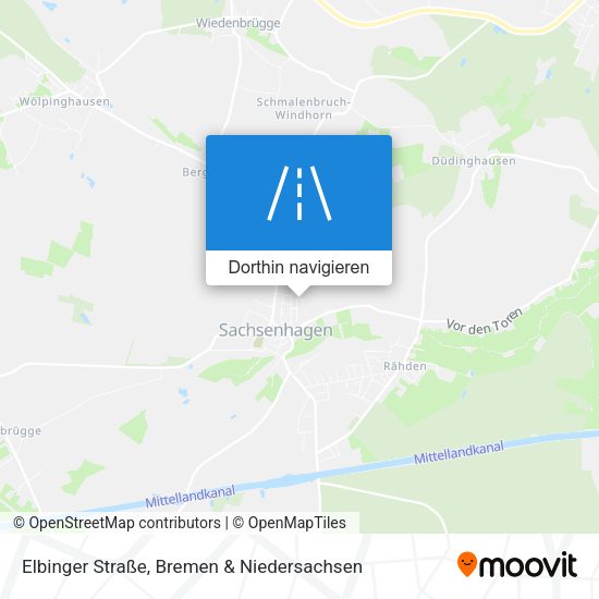 Elbinger Straße Karte