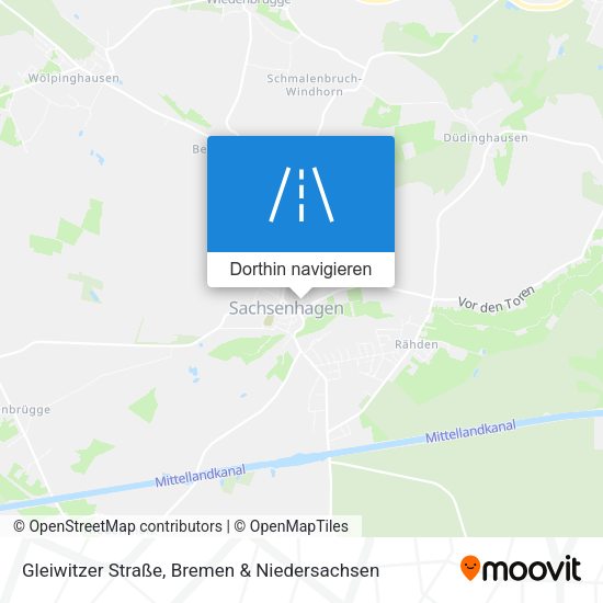Gleiwitzer Straße Karte