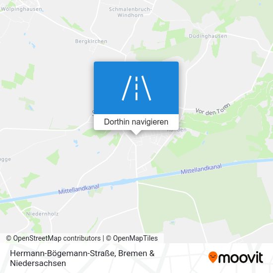 Hermann-Bögemann-Straße Karte