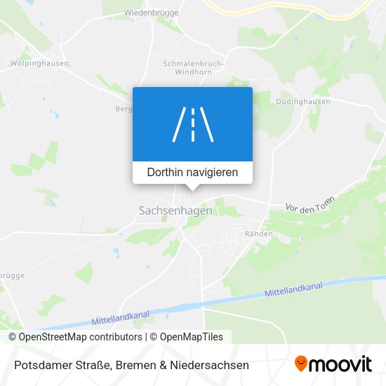 Potsdamer Straße Karte