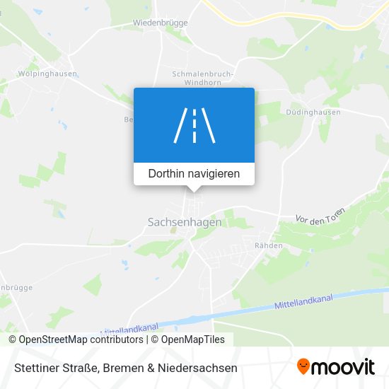 Stettiner Straße Karte
