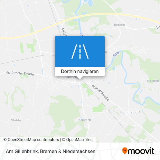 Am Gillenbrink Karte