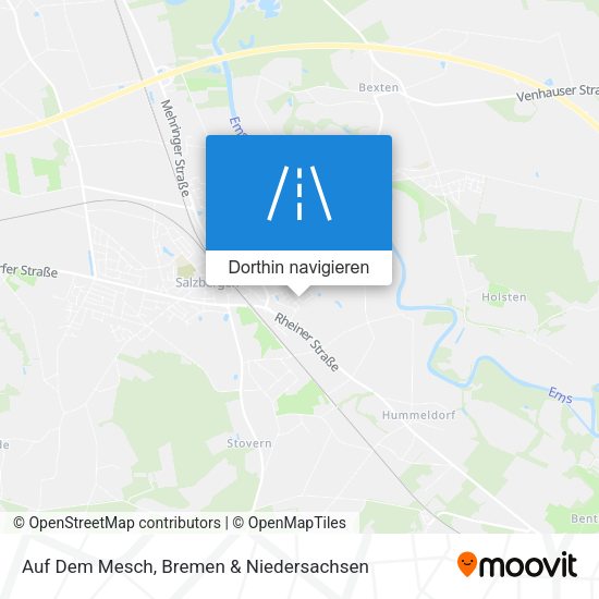 Auf Dem Mesch Karte