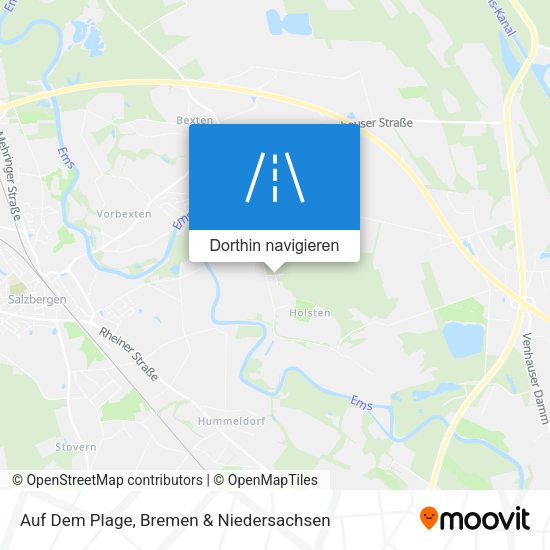 Auf Dem Plage Karte
