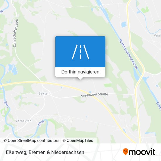 Eßeltweg Karte