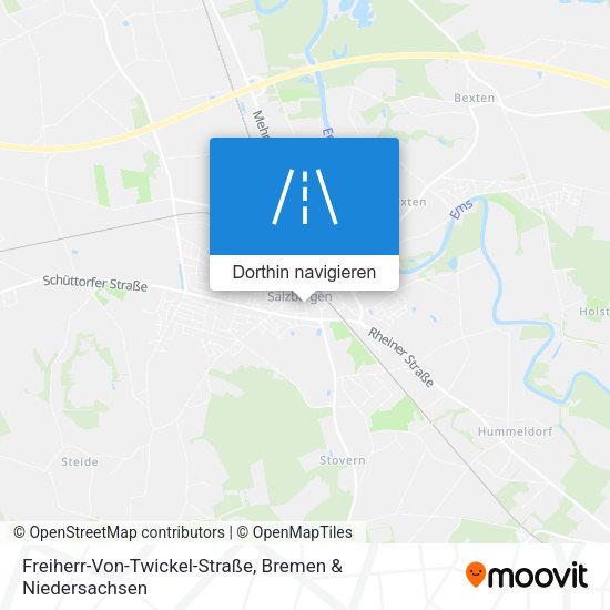 Freiherr-Von-Twickel-Straße Karte