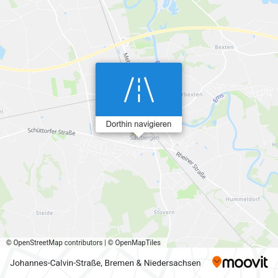 Johannes-Calvin-Straße Karte