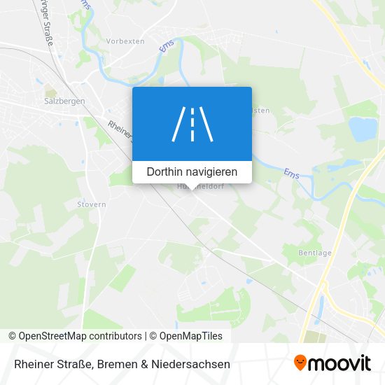 Rheiner Straße Karte