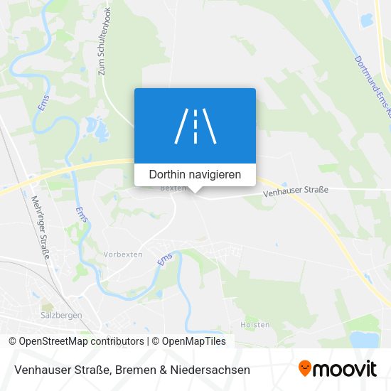 Venhauser Straße Karte