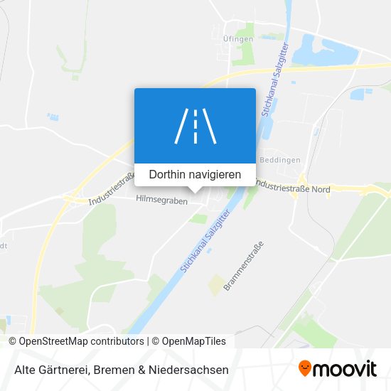 Alte Gärtnerei Karte
