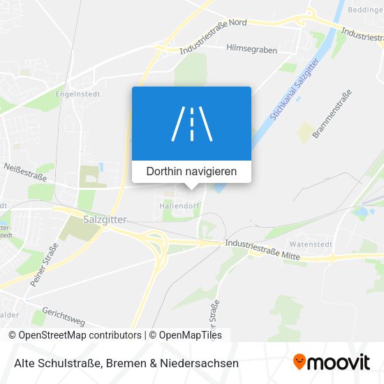 Alte Schulstraße Karte