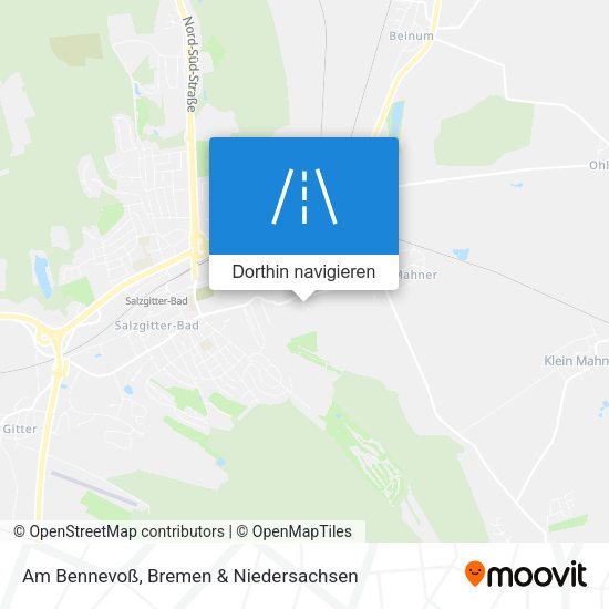 Am Bennevoß Karte