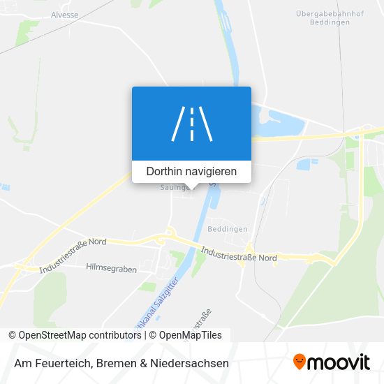 Am Feuerteich Karte