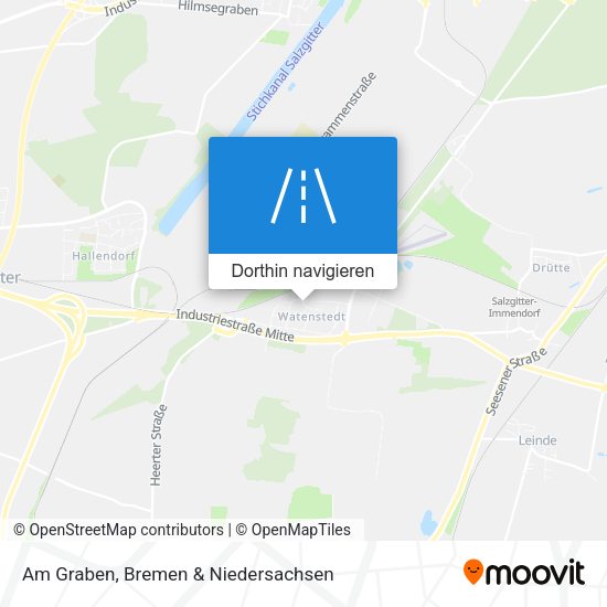 Am Graben Karte