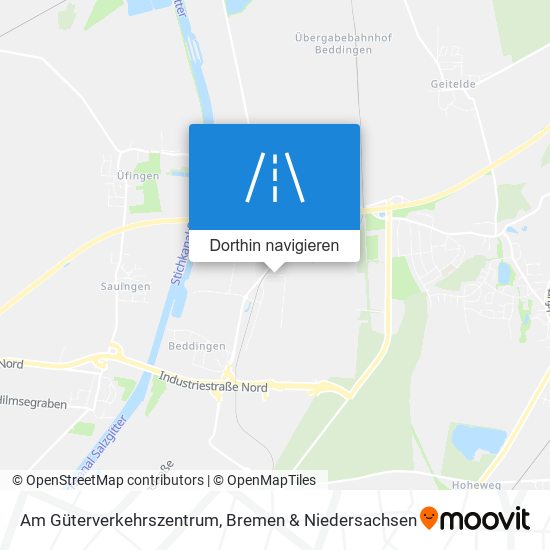 Am Güterverkehrszentrum Karte