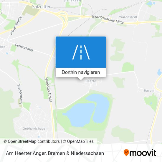 Am Heerter Anger Karte