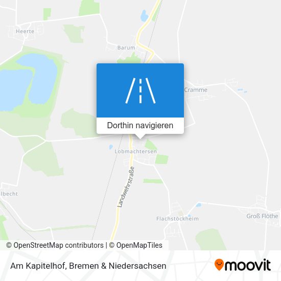 Am Kapitelhof Karte